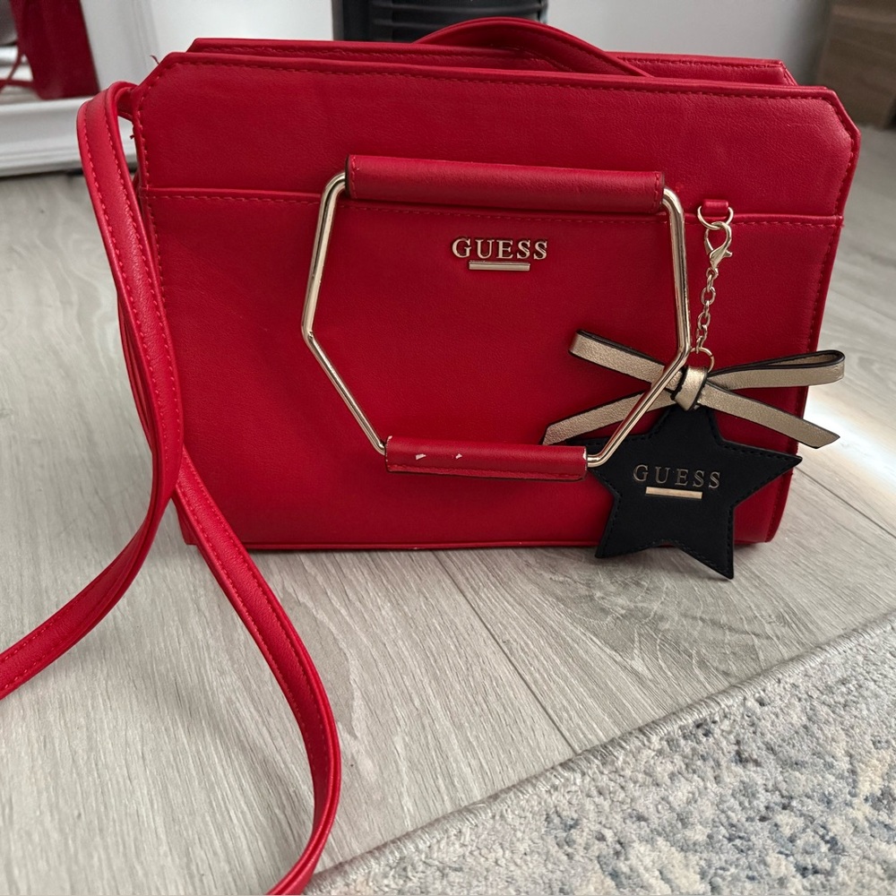 Guess Scarlet Crossbody Bag with Charm